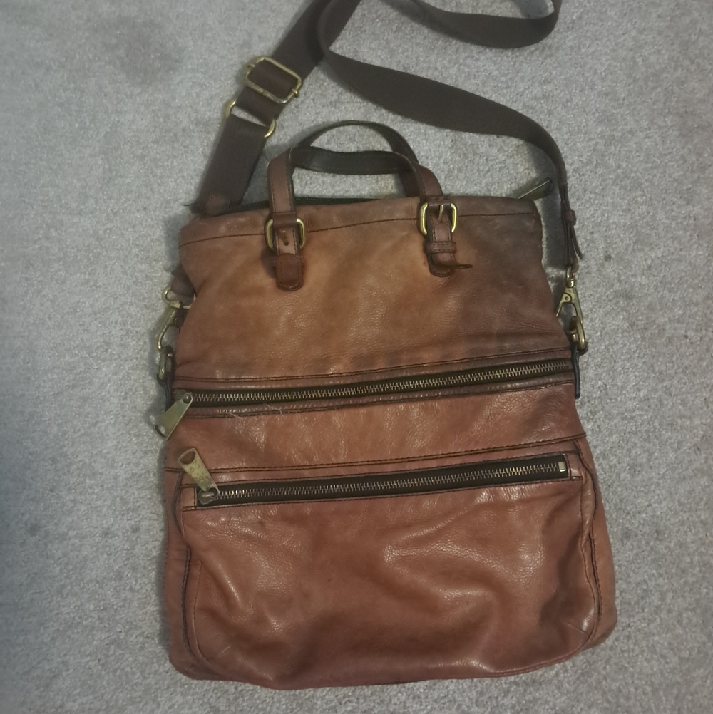 Fossil Explorer Fold-Over Tote Bag.